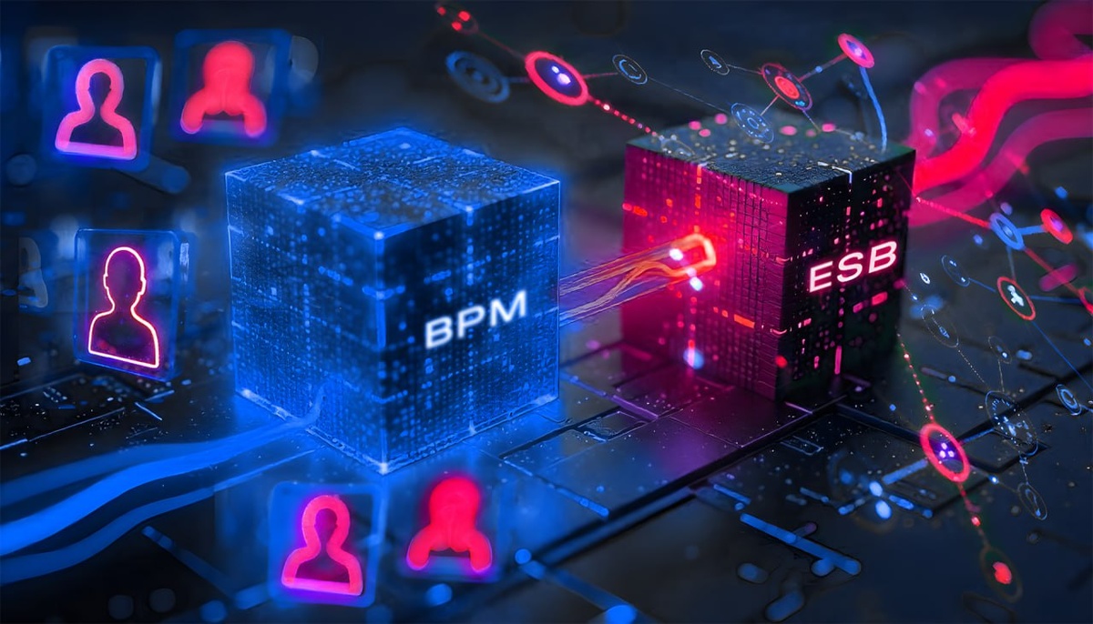 Bercut сравгивает BPM и ESB
