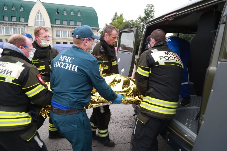    Всероссийский смотр-конкурс на звание "Лучшее звено газодымозащитной службы". Источник: Олег Укладов