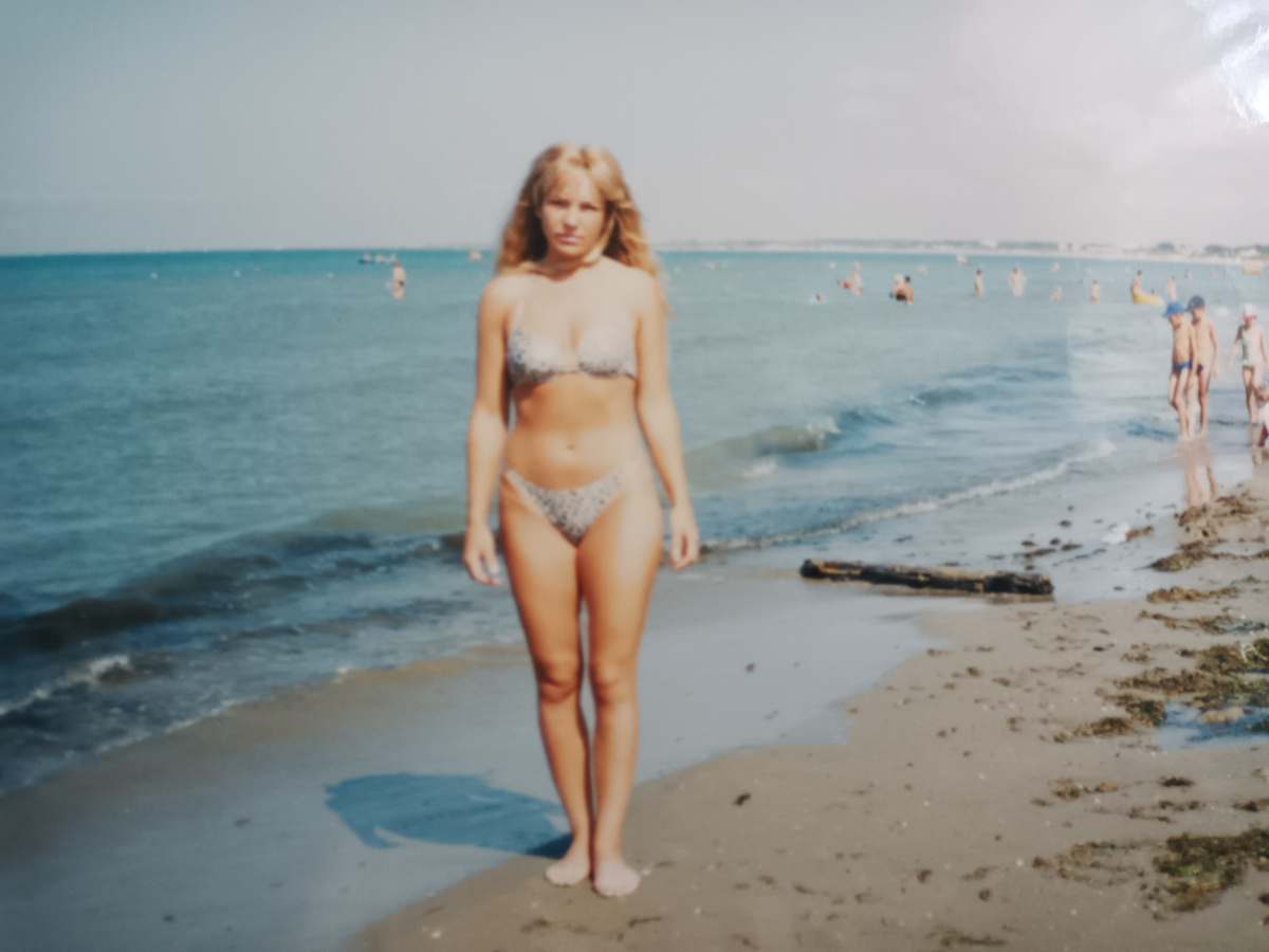 Пляж после шторма