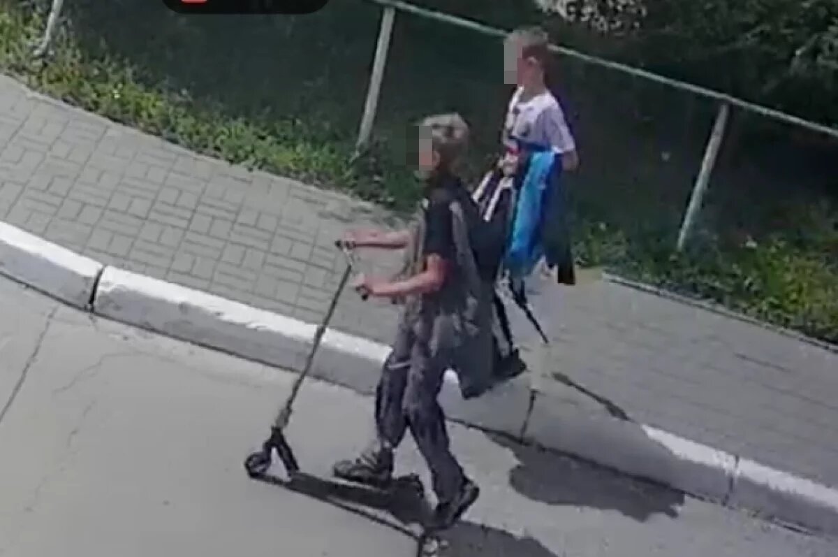    Подростки, которые избили мальчика на футбольной площадке на Родниках в Новосибирске.