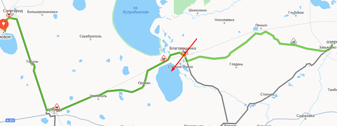 Скриншот сервиса Яндекс. Карты