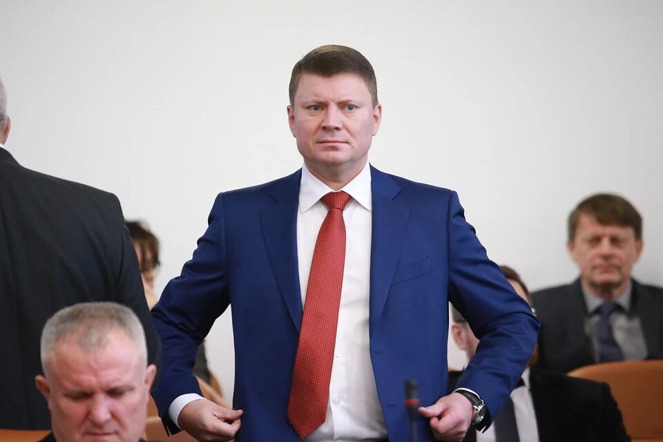 Мэр Красноярска с 2017 по 2022 год Сергей Еремин. Фото: Мария Ленц