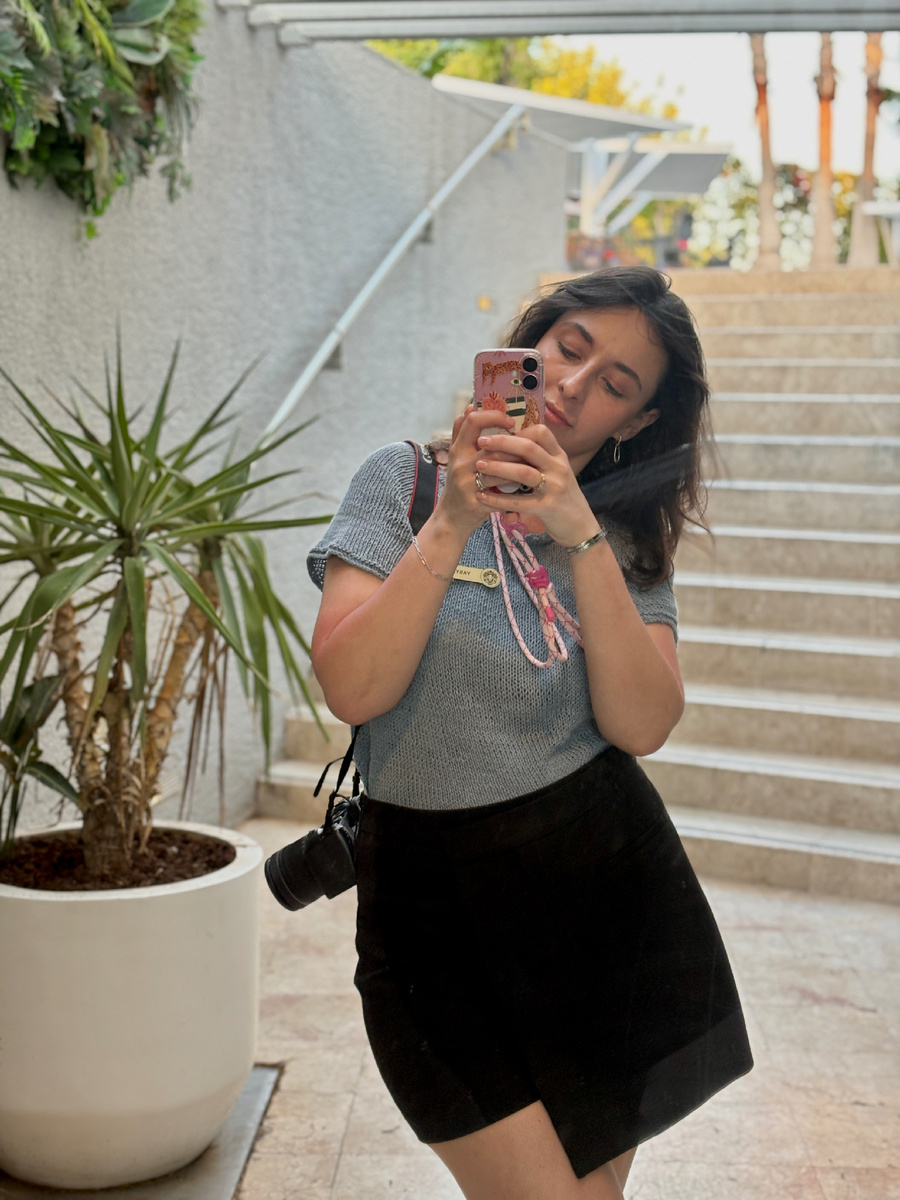 Это я в начале сезона еще бледная 