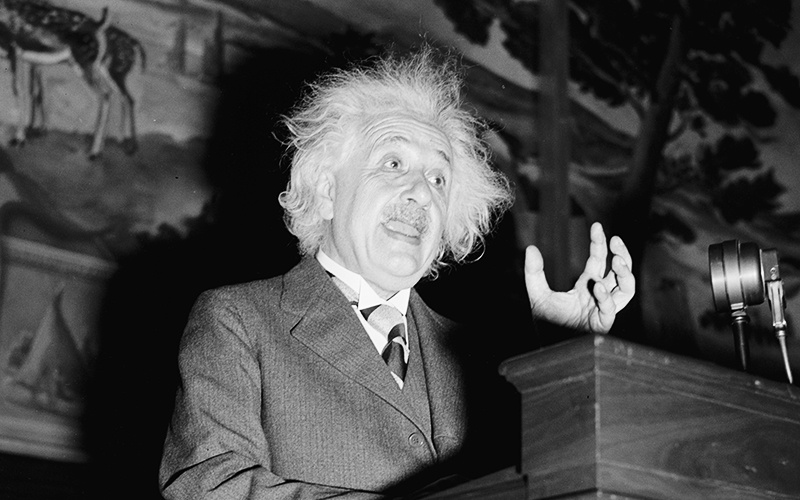 Фото Альберта Эйнштейна