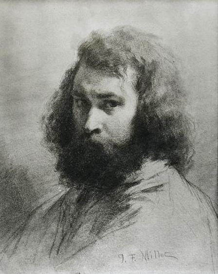 «Автопортрет» Жана-Франсуа Милле (1841)