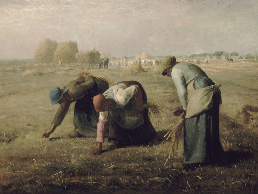 Ж.-Ф. Милле, «Сборщицы колосьев» (1857). Артикул: 139791