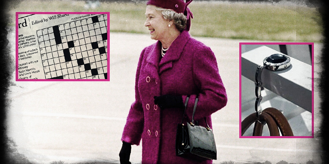 Для чего Елизавета II хранила в сумочке крючок и кроссворды? Разбираем функционал содержимого сумки британской королевы