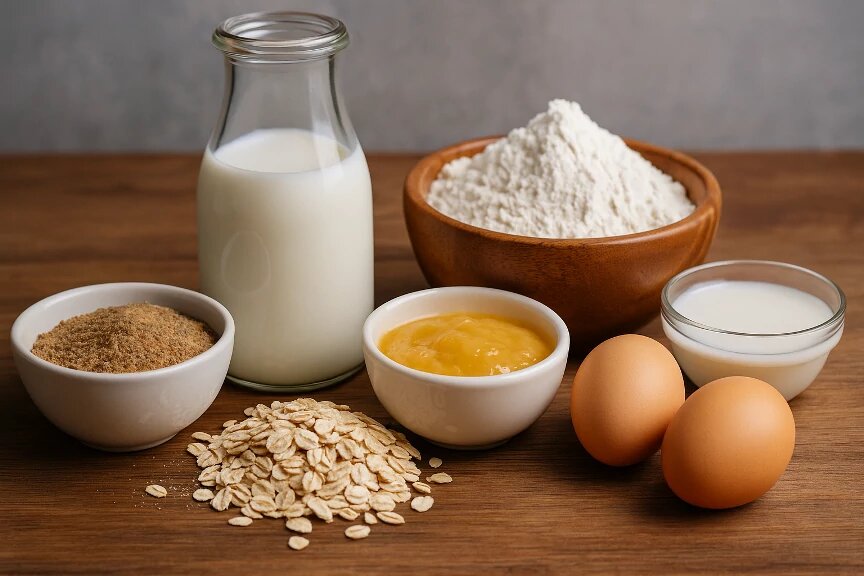 Чем заменить яйца, молоко и муку