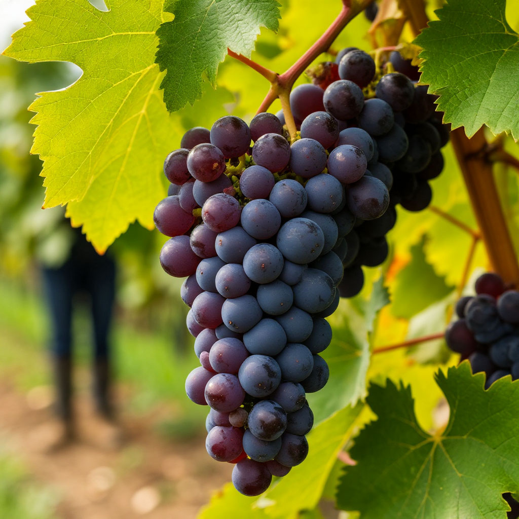 Простая подкормка для сочного винограда