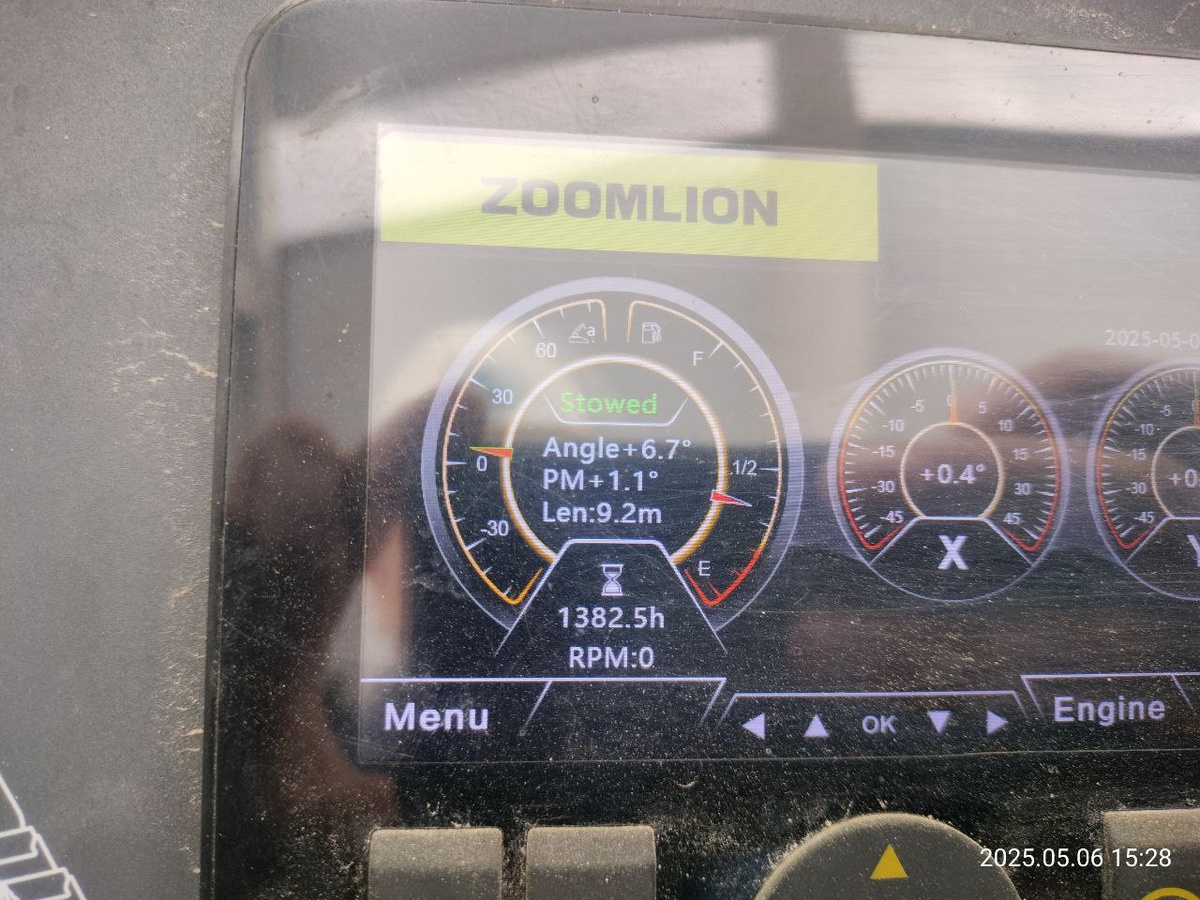 Показания счетчика мото-часов.