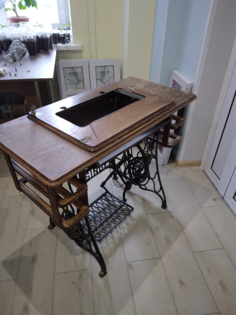 Машинка до процесса реновации