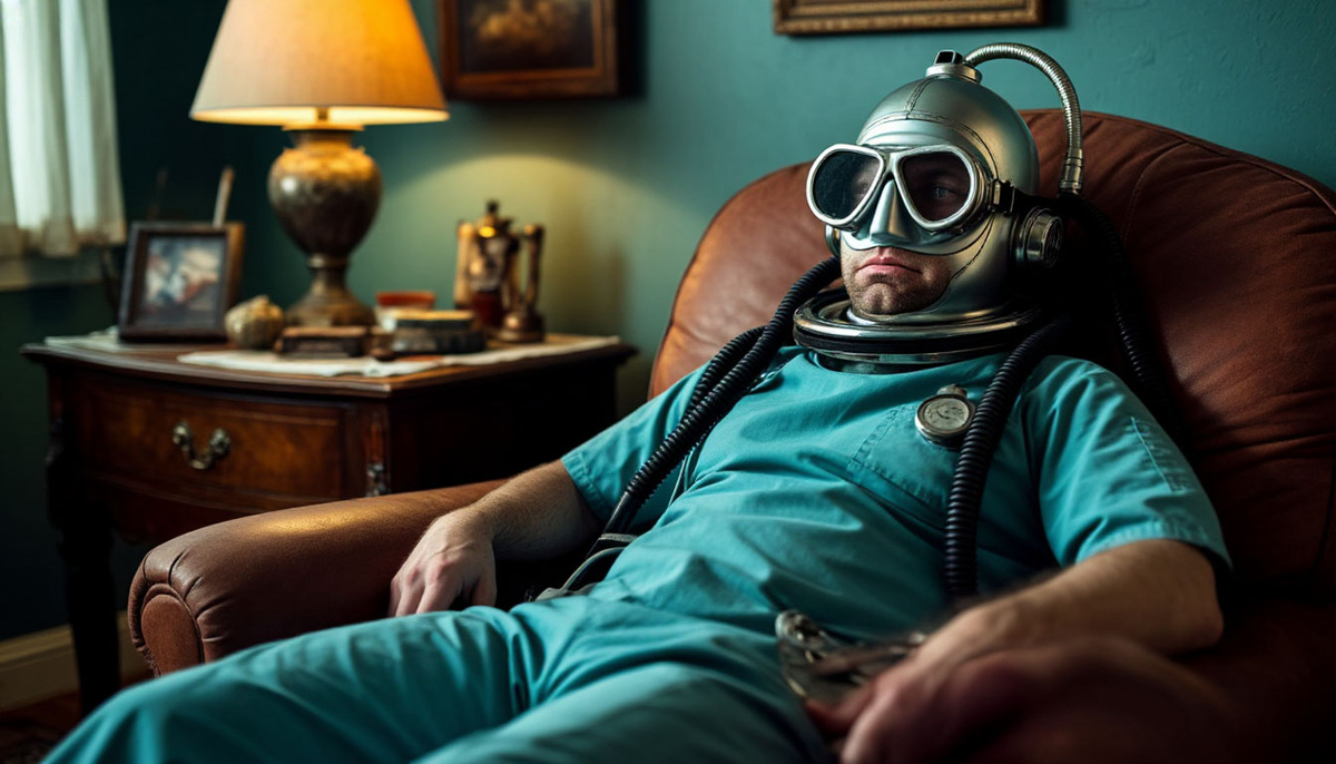 Техника называется «дыхание водолаза» – ее используют фридайверы, чтобы сохранять спокойствие на глубине, где паника равносильна смерти. 