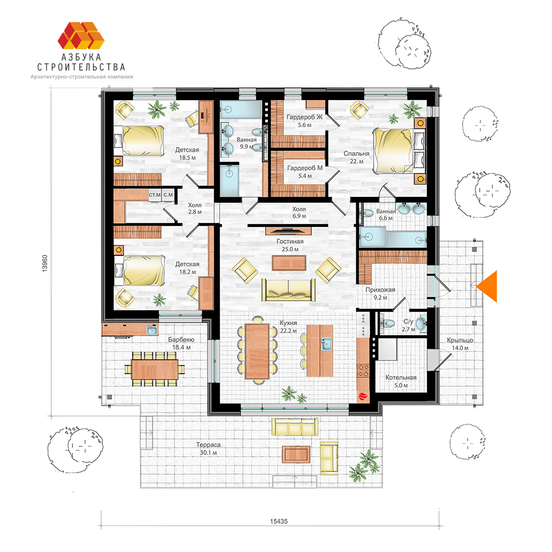 Планировочное решение