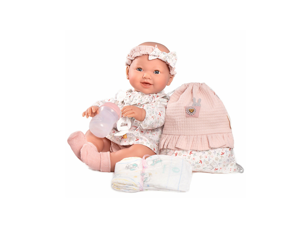 Кукла интерактивная Мия Мария с рюкзаком 42 см