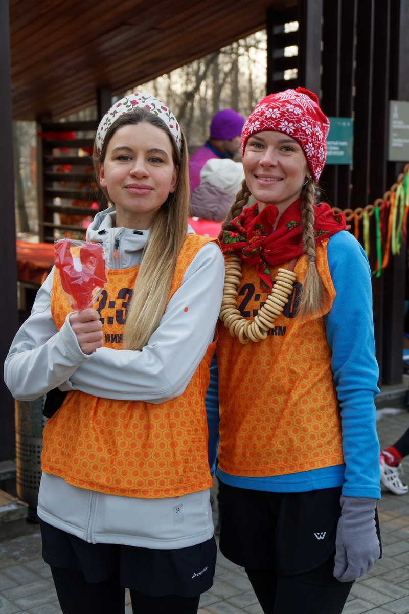 Таня и Настя, благодаря которой Таня стала бегать регулярно паркраны