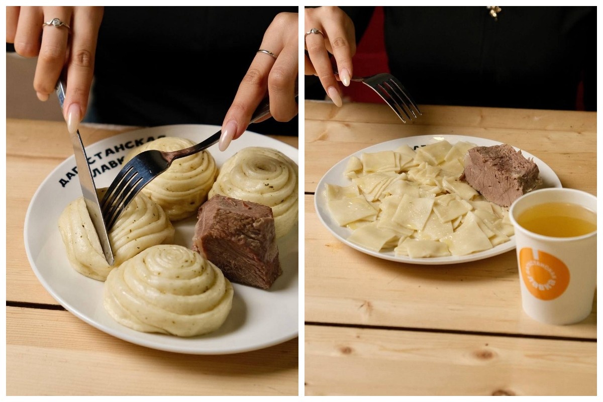 Блюда в кафе «Дагестанская лавка»