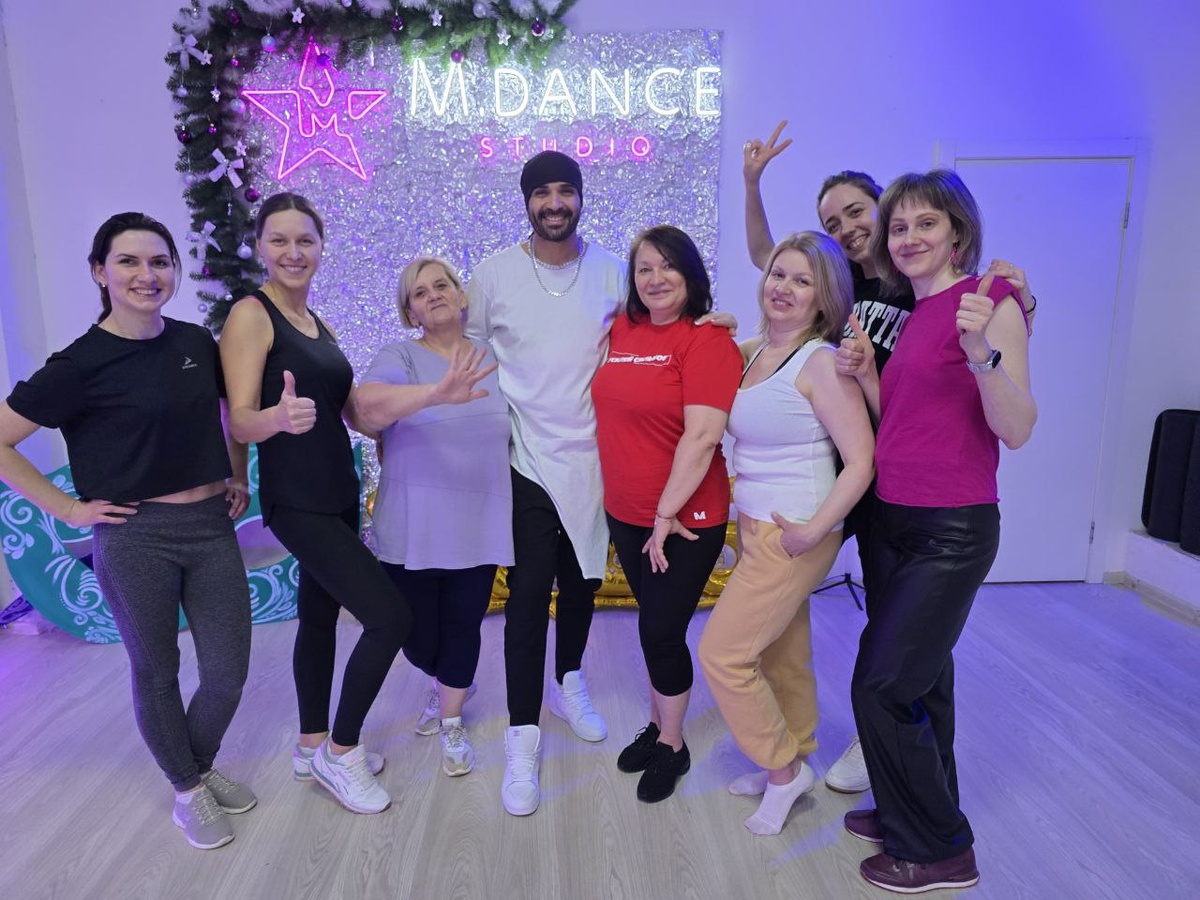 Группа бачата с Фредом