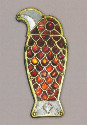 Франкское искусство. Золото, рубины.