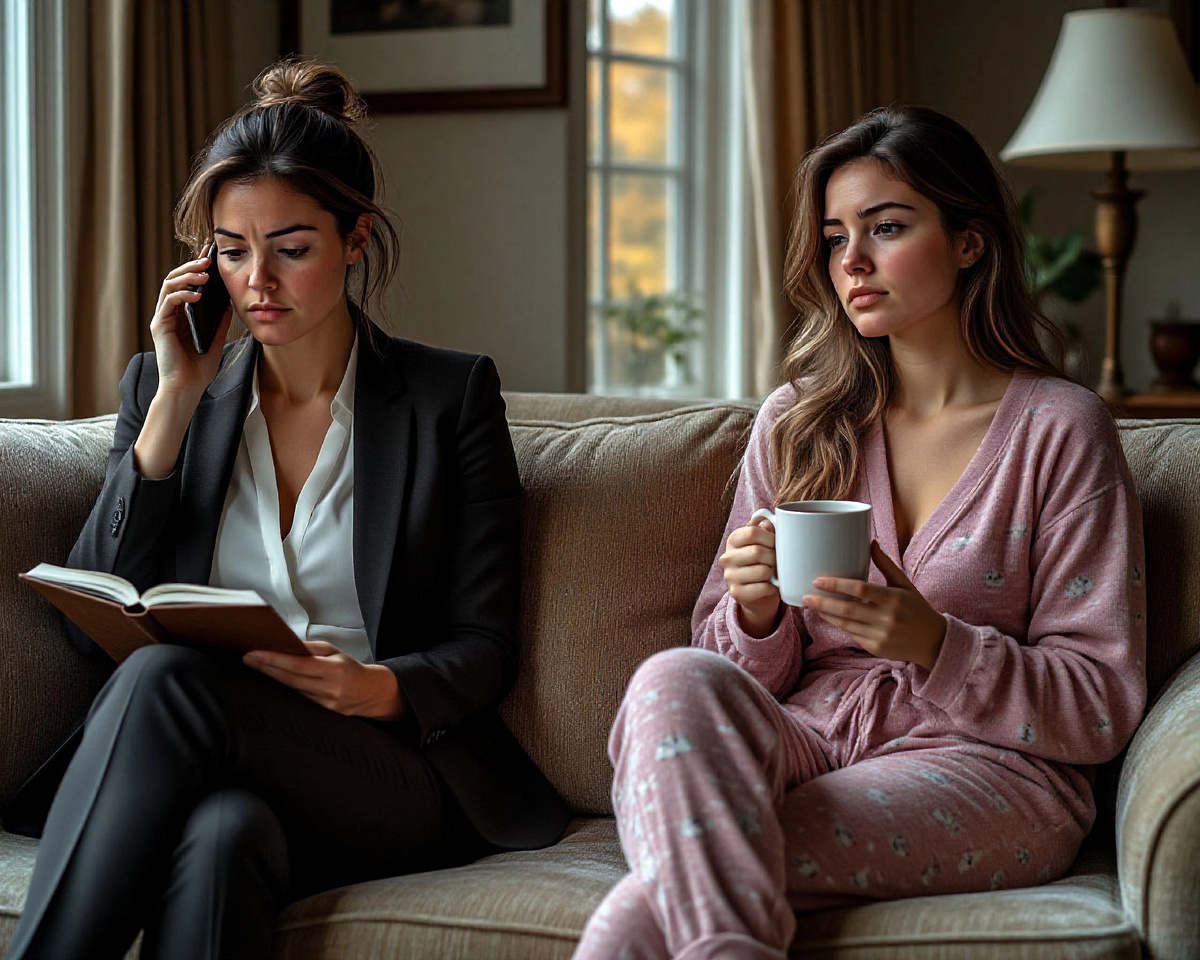 Обе - настоящие