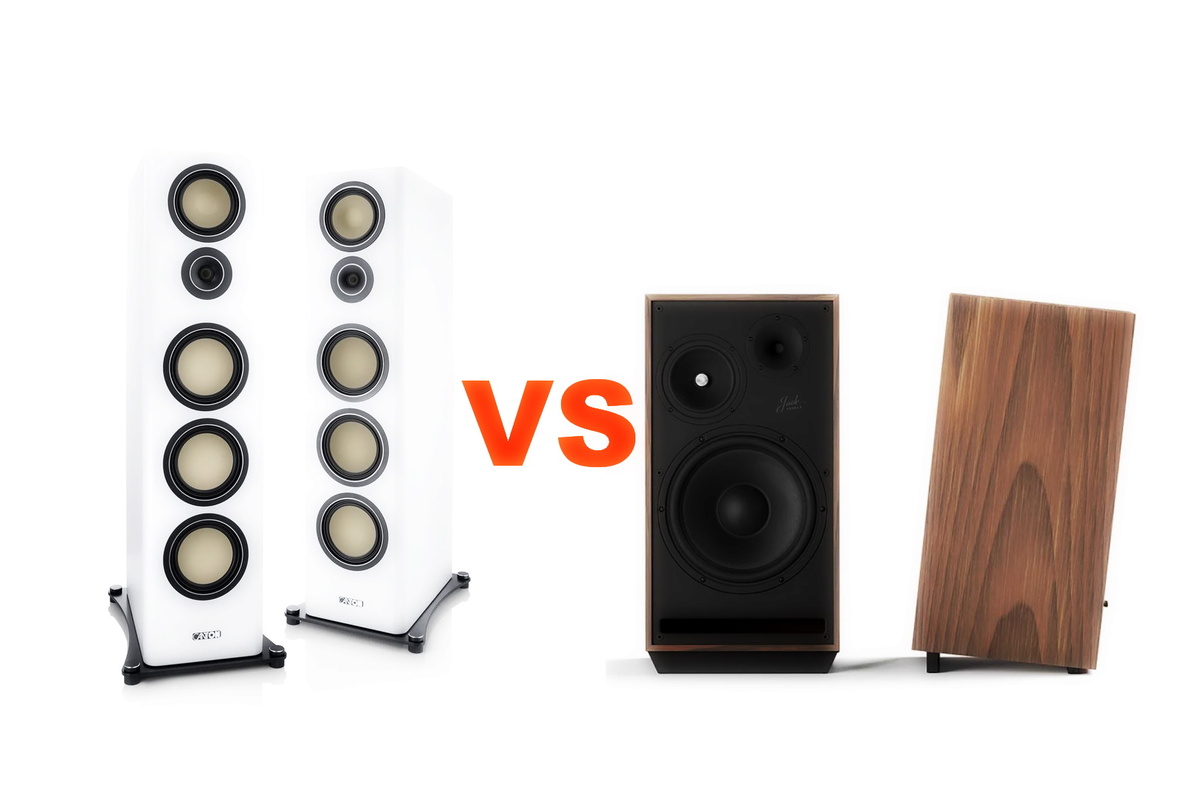 И PYLON AUDIO Jade 30th и Canton современные модели, но разные по концепции и по форм-фактору. При этом стОят примерно одинаково: около 700 тыс.рублей за пару. 