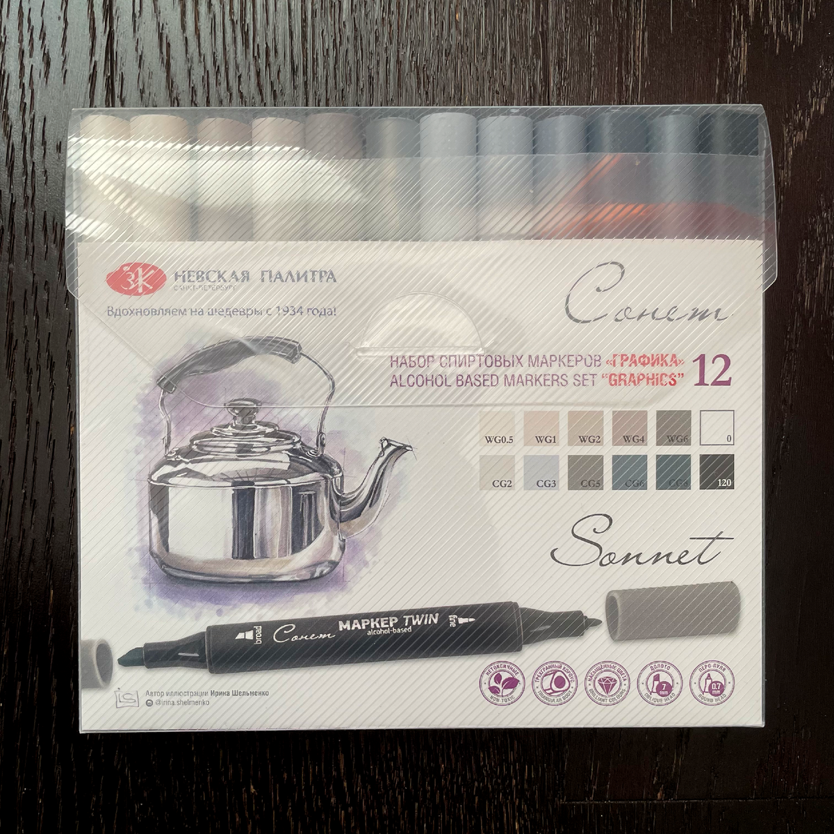 Набор во всей красе.