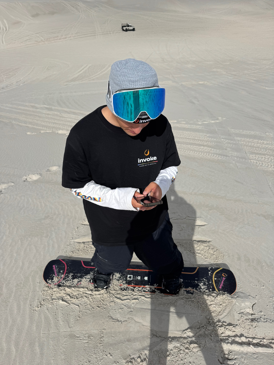 Сноубординг в пустыне