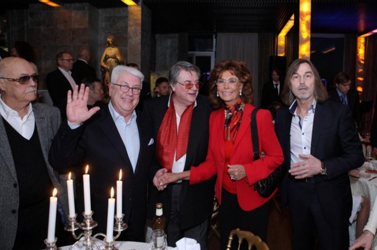 Та самая встреча с Софи Лорен. Фото из открытых источников