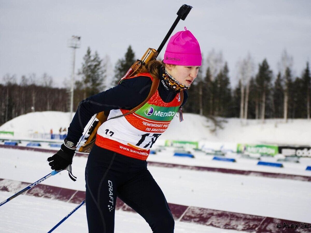    Биатлонистка Алина Якимкина© Фото : социальные сети Алины Якимкиной
