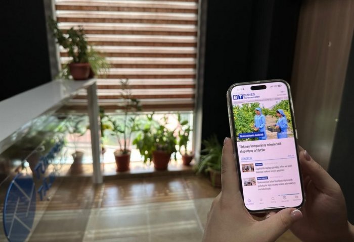 Мобильное приложение Biznes Türkmenistan (Фото: БТ)