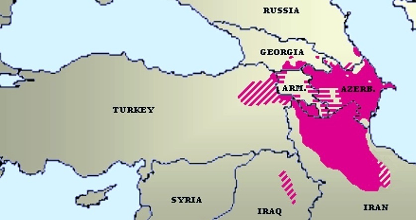 Из открытых источников. Азербайджанцы в Закавказье.