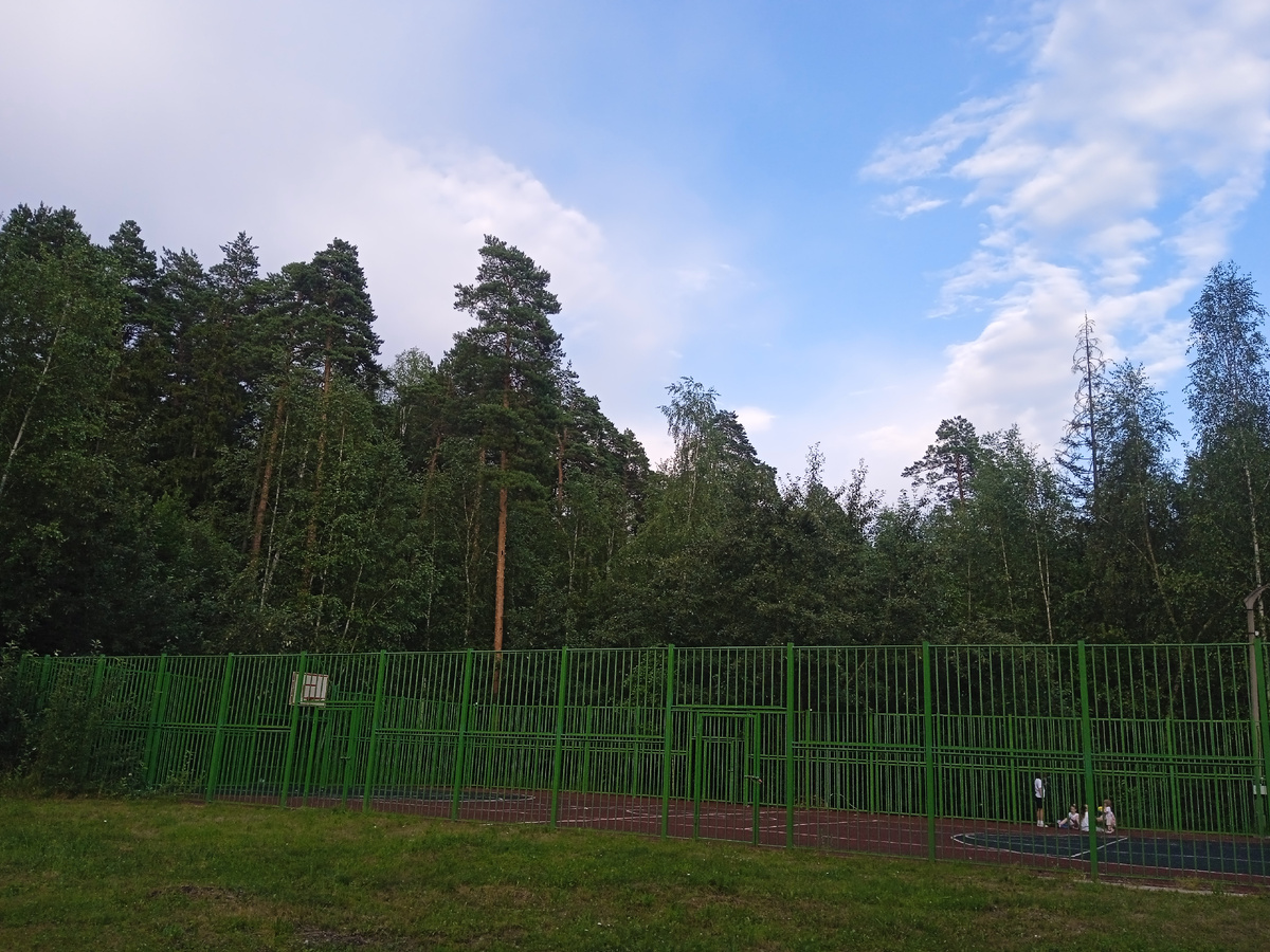 Спортивная площадка в Подмосковье. Зачем нам лондоны и парижи? Италии и турции?