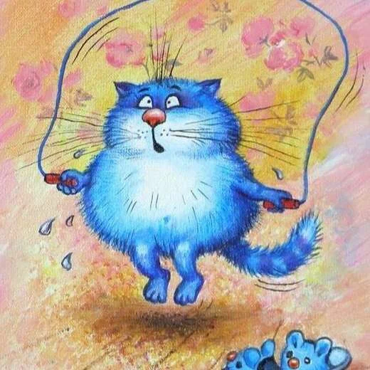 очаровательная кошка Рины Зенюк