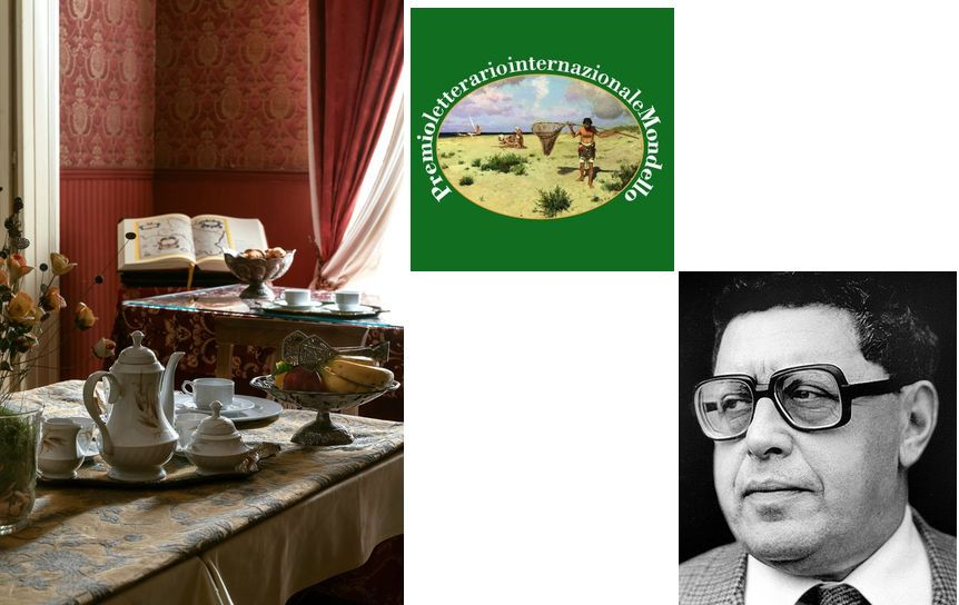 Коллаж на основе фотографии интерьера гостиницы, открытой в Палаццо Карафа ди Маддалони в Неаполе / www.carafadimaddalonidimorastorica.it