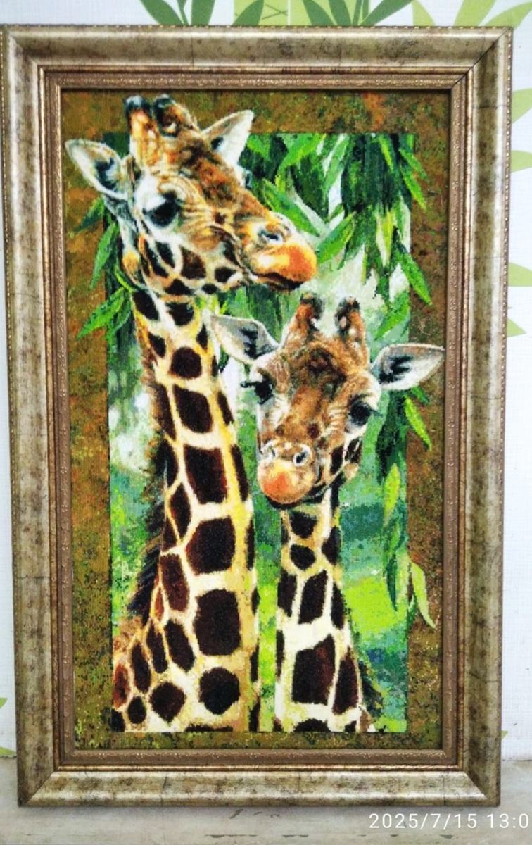 Фото в багетной мастерской без стекла. 