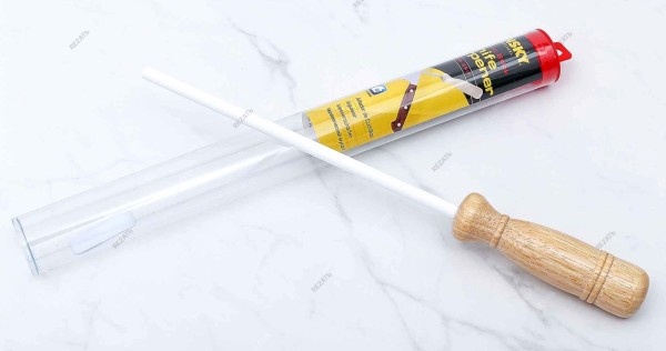 Пример круголого керамического мусата с сайта https://rezat.ru/instrumenty_dlja_zatochki/musaty/keramicheskij_musat_dlja_pravki_nozhej_lansky_sharp_stick_20_sm_kruglyj_zernistost_jis_2000_grit_finishnyj_fine_ssha_lss8cmw