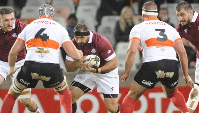 Иллюстративное фото с поля. Джорджиан регби.