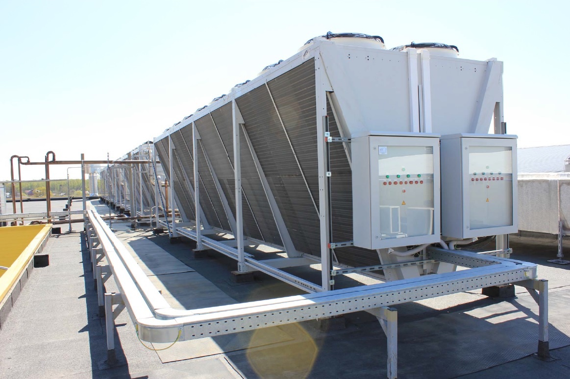 Сухая градирня V-образная СПЕЦСЕРВИС +