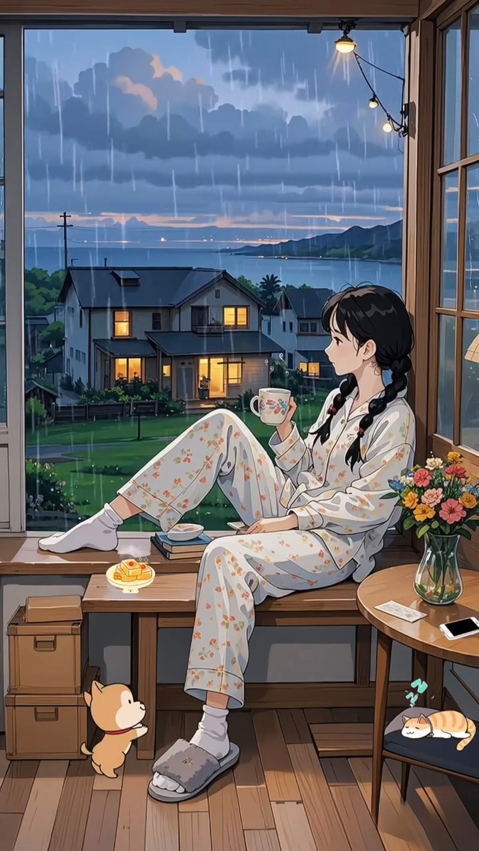 Где-то на просторах сказочной квартиры. 