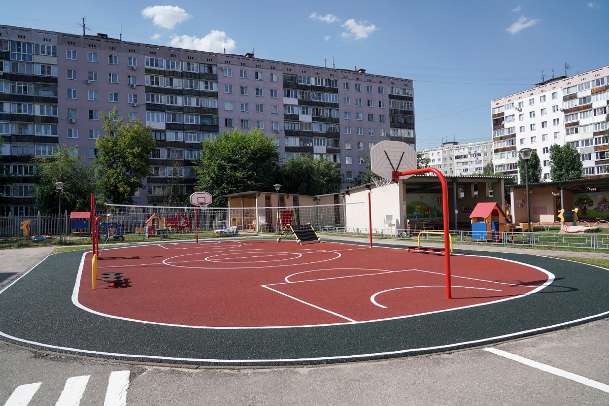    Спортплощадка в детском саду №60 - результат проекта «Вам решать!»