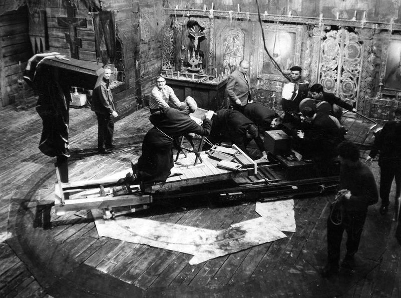 Съемки "Вий" Фото из открытых источников