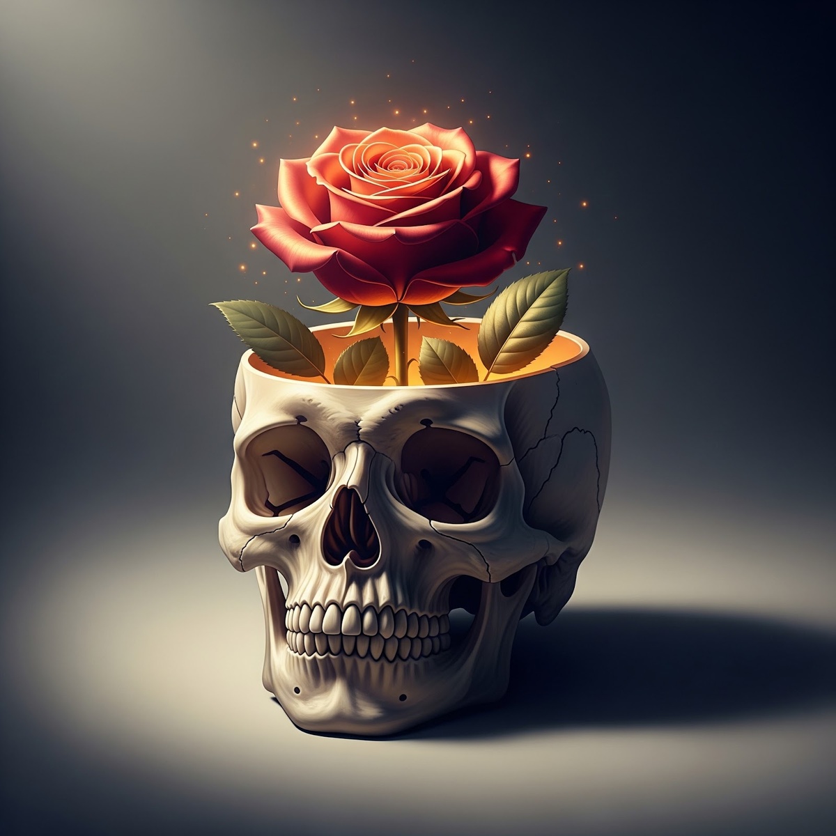 В христианской традиции высшей ценностью провозглашается любовь (агапэ) – божественная, бескорыстная любовь, противопоставленная греху и страху. В Первом послании Иоанна прямо указывается, что страх противоположен совершенной любви: когда душу наполняет настоящая любовь, в ней не остаётся места страху. Страх же понимается как мучительное ожидание наказания, которое чуждо любящему сердцу. Средневековые мистики (например, Мейстер Экхарт) учили, что стремление к Богу должно основываться на любви к Нему, а не на страхе ада. Таким образом, на протяжении веков в религиозно-философской мысли любовь ассоциировалась с Божественным светом и единством, а страх – с грехопадением, разделённостью человека и Бога.