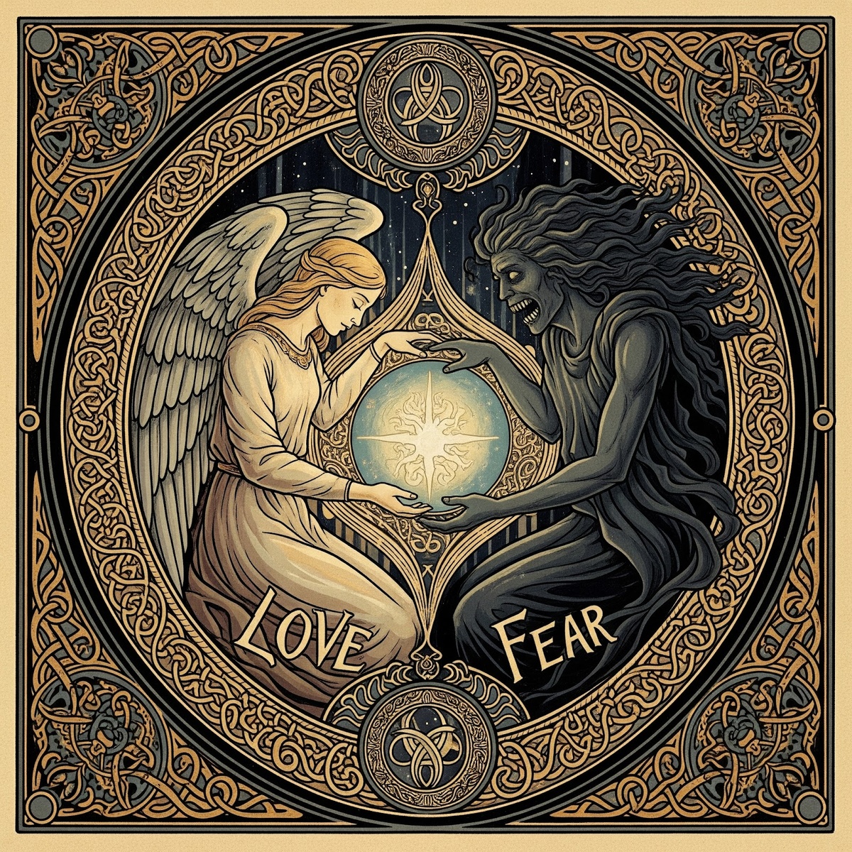 Любовь и страх – две силы, действующие во Вселенной