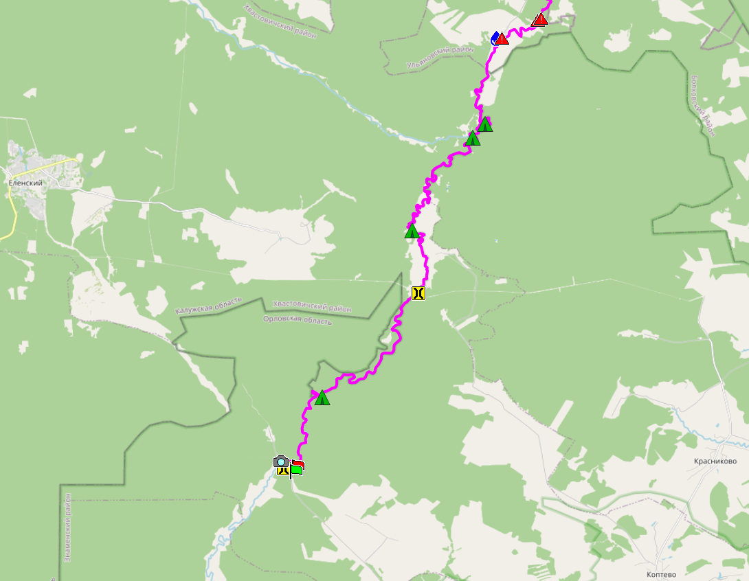 Карта маршрута