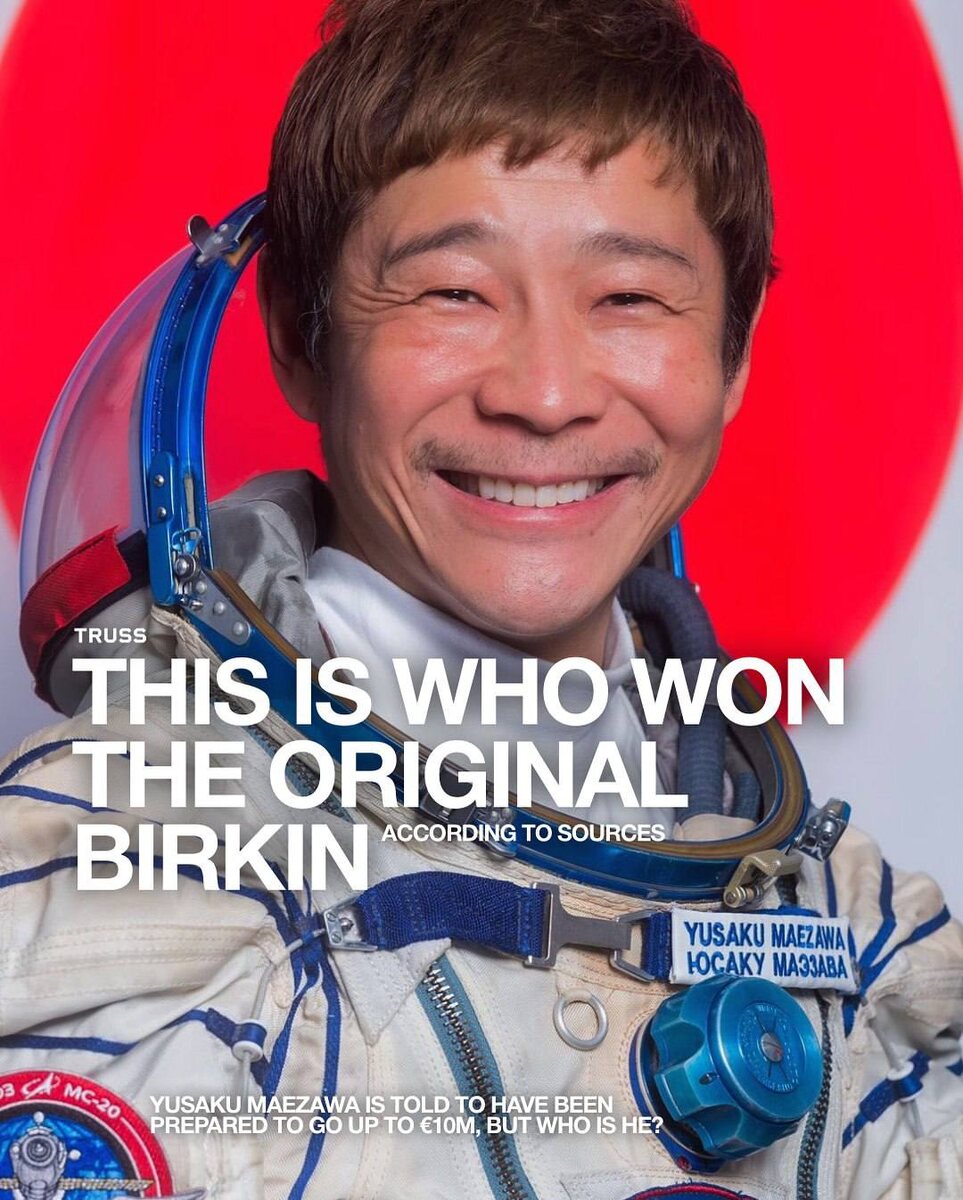 Счастливый обладатель сумки Birkin. Telegram 