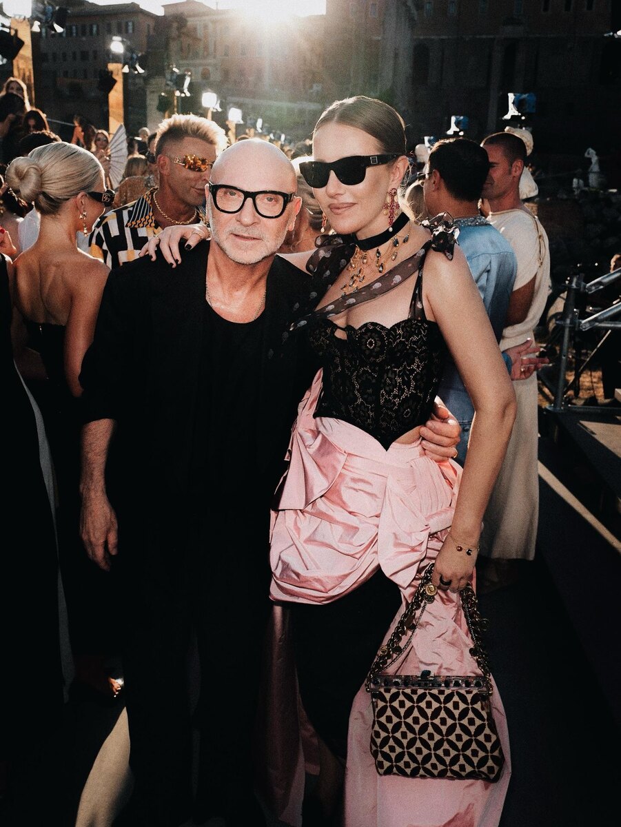 Доменико Дольче и Ксения Собчак