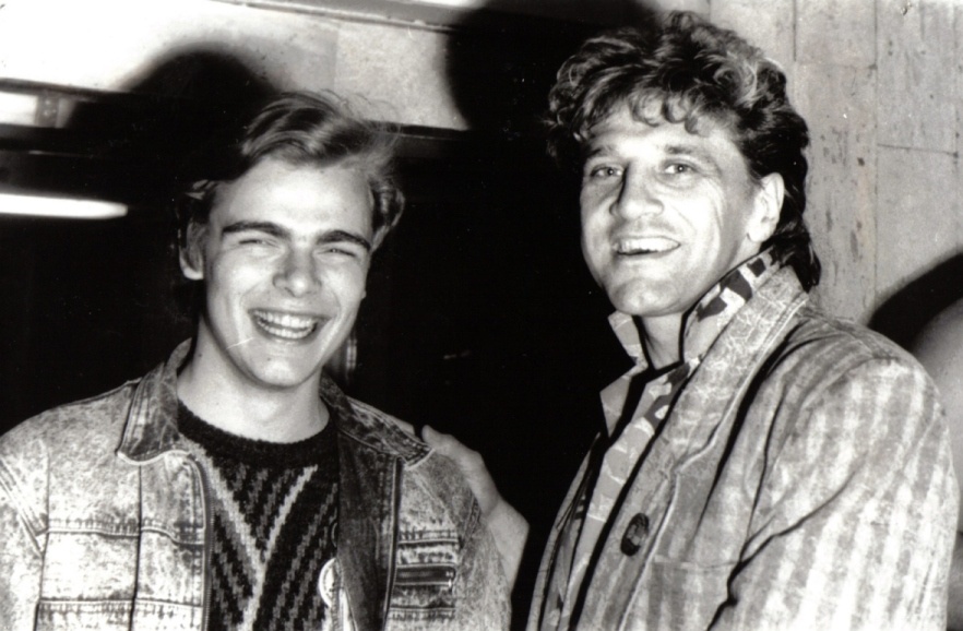 Константин Пахомов и Анатолий Алёшин, 1989 год