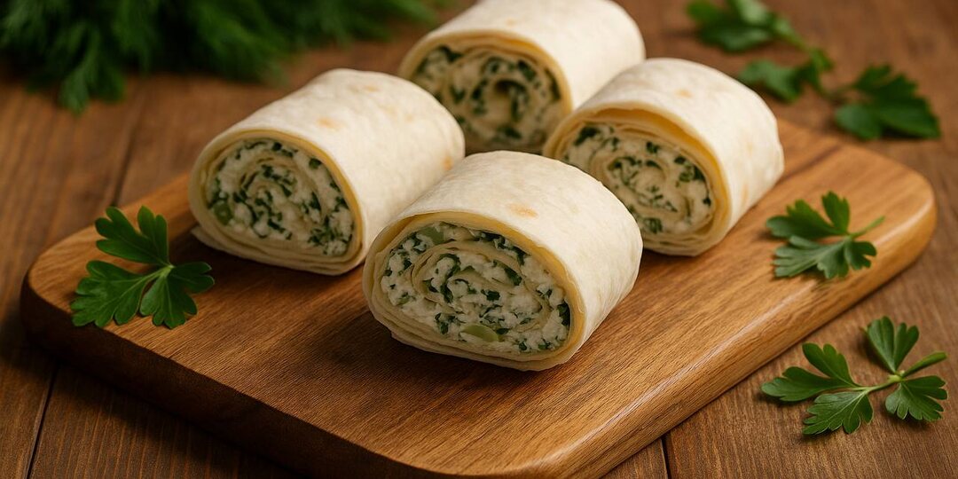 Летние рулетики за 10 минут: вкусно, просто и без плиты