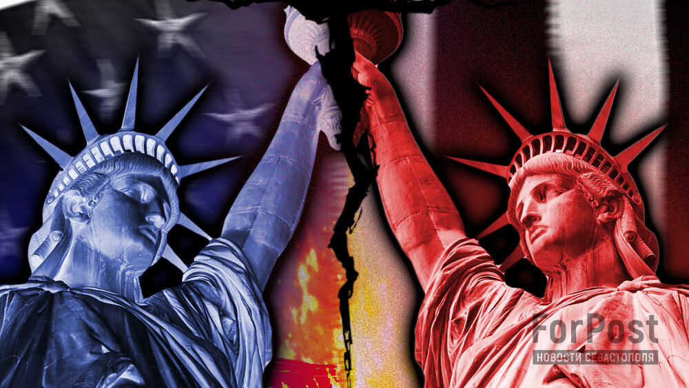 Когда улицы говорят громче Капитолия. Коллаж: ForPost | Арина Розанова.