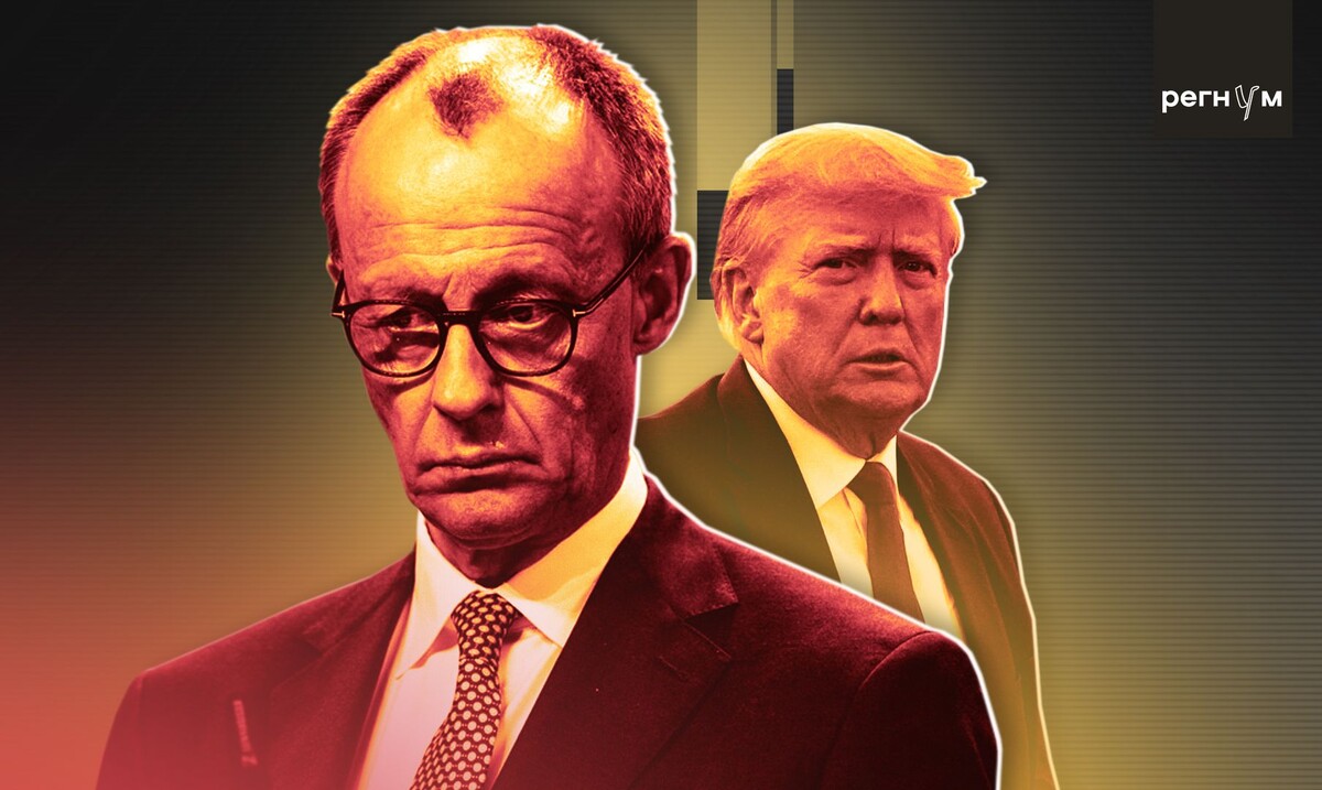    Канцлер Германии Фридрих Мерц и президент США Дональд Трамп / Источник: Иван Шилов (с) ИА Регнум