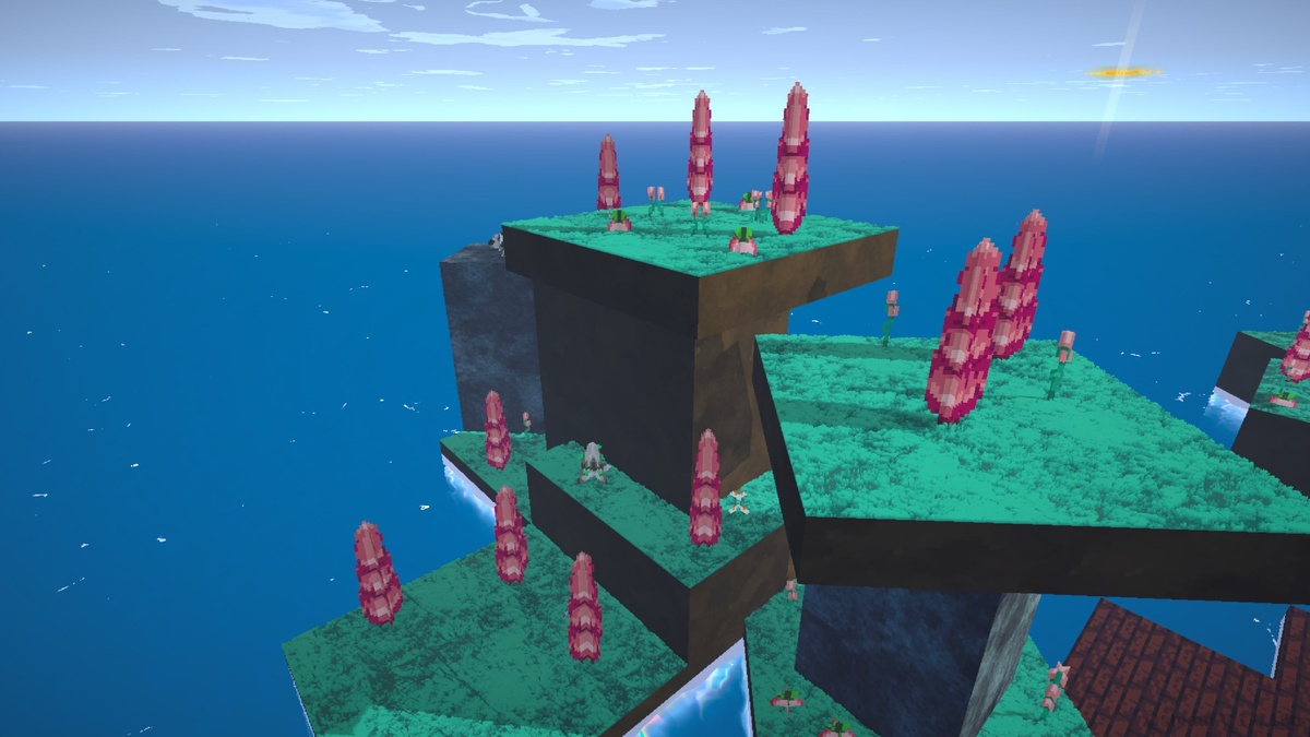 Типичный спавн острова